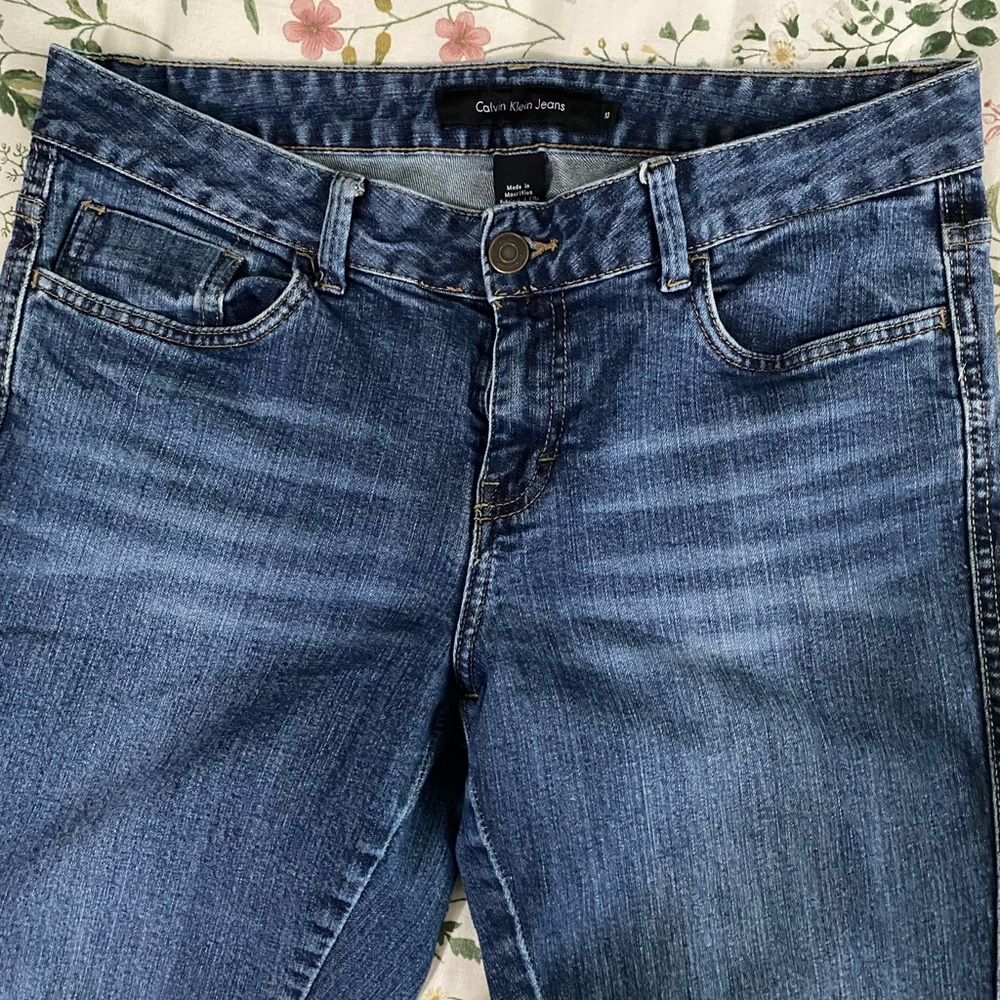 Calvin Klein Jeans co size 10 low rise bootcut
